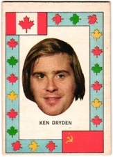 1972-73 OPC Ken Dryden Team Canada Vs Russia Series - VG-EX