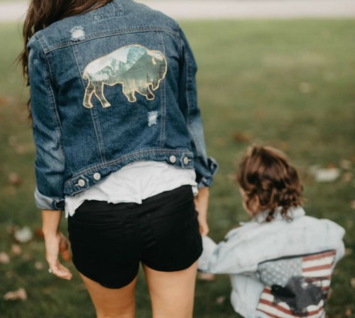 Women's Wax Jeans Sz M Denim Jacket 
