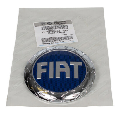 ORIGINAL Fiat Emblem Logo Kühlergrill PUNTO STILO PANDA DOBLO vorne 46832366