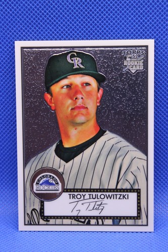 Troy Tulowitzki #TCRC4 — 2007 Topps 1952 Chrome baseball card