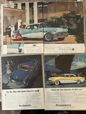 1957 Buick Century Roadmaster Riviera Superoriginal Lot Of 3 Car Ads C