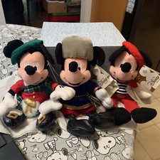 Mickey Globe Trotting French Scottish Russian Disney Store Exclusive Lot/3 NWT