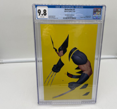 Wolverine #1 CGC 9.8 John Tyler Christopher Negative Space Variant Marvel 2024