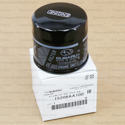 15208-AA100 GENUINE OEM ENGINE OIL FILTER 1PC for SUBARU IMPREZA STI WRX LEGACY