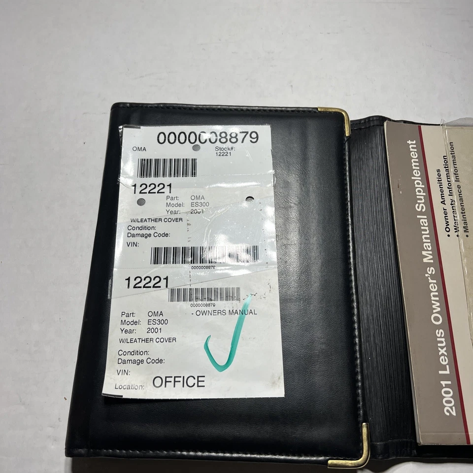 Lexus Es300 2001 manual del propietario Foto 3 de 3