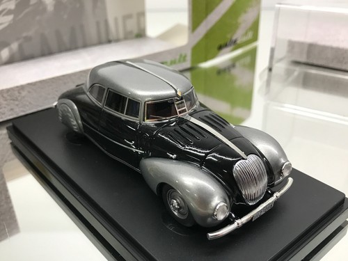 AUTOCULT STREAMLINER 04008 MAYBACH SW35 STROMLINIE 1935 -BLACK 1:43- GOOD IN BOX - Picture 9 of 9