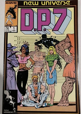 D.P. 7  #1-14, Annual 1, VF+, Marvel New Universe, DP7, 1986 LOT