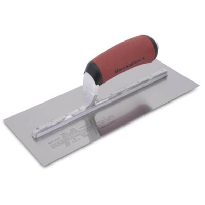 MARSHALLTOWN Finishing Trowel Curved Resilient Durasoft Handle Stainless Steel