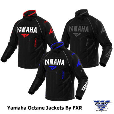 Yamaha FXR Octane Jacket - Black, Blue, Red - Insulated Snowmobile