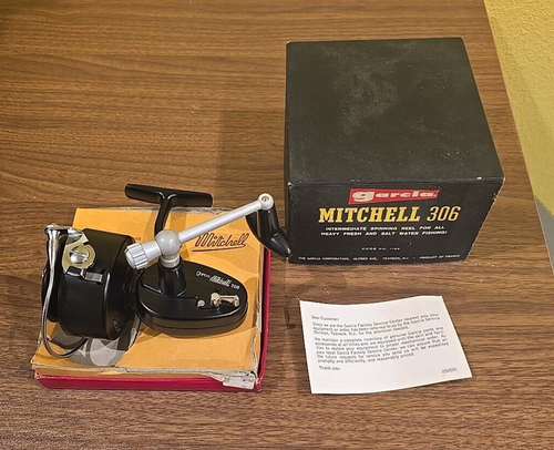 Moulinet De Pêche Vintage Garcia Mitchell 300 - French Spinning - 306-10