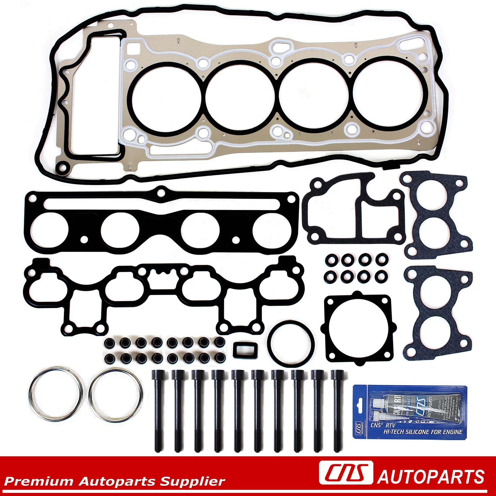 Fits 0306 Nissan Sentra 1.8L QG18DE MLS Head Gasket Set w/ Head Bolts