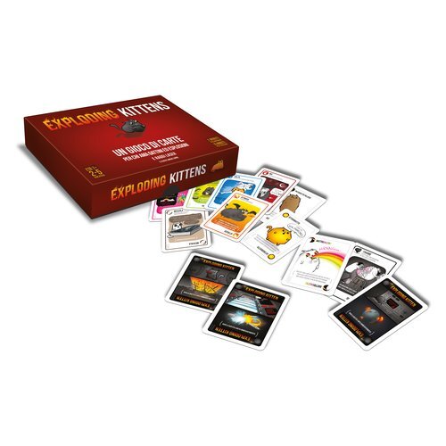Asmodee 8615 Jeu de Société Exploding Kittens Italien 810083040363 | eBay