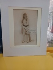 HTF Autographed Photo Mary Pickford-Hartsook-LA/SF-Unusual Photo-Dbl Matted-Read