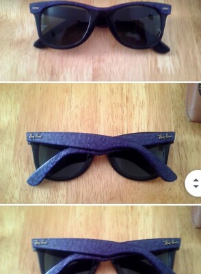 RARE PURPLE VINTAGE RAY BANS. EARLY 80'S. ORGINALS. GREAT SHAPE