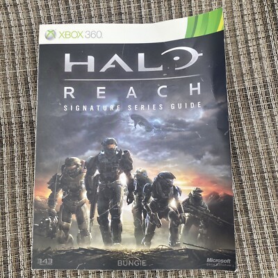 Halo Reach Signature Series Strategy Guide Xbox 360 Brady Games