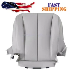 2011 to 2014 Fits Toyota Sienna Driver Side Bottom Leather Seat Cover Light Gray