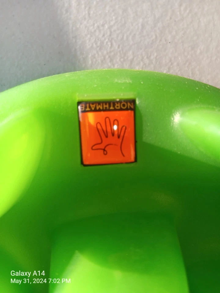 Plato de comida interactivo verde para perros mascotas comer lento ser saludable divertirse grande Foto 3 de 4