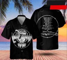 Lynyrd Skynyrd 1991 Album Black Hawaiian Shirt, shirt US size