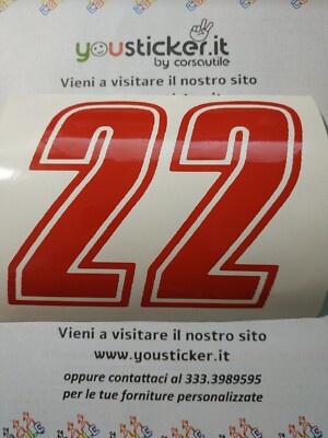 Numeri Da Corsa Adesivo Decalcomania In Vinile/targa Per Bici - Foto 4