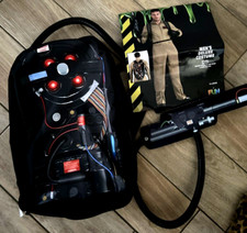 Costumes Ghostbusters SUIT: Proton Pack Backpack Wand 3 NAME TAGS XL new defect