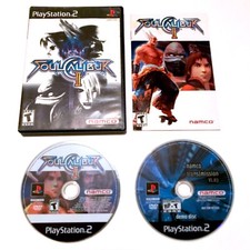 Soulcalibur II (PS2, 2003) Complete/CIB with Manual, Demo Disc & Reg Card TESTED