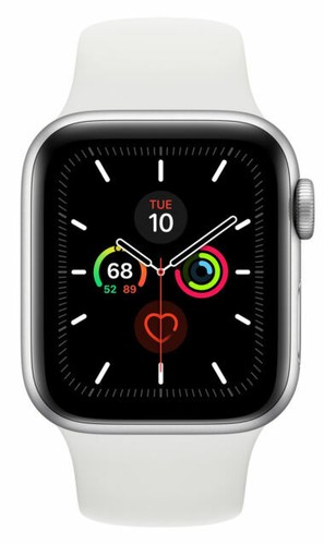 Apple Watch Series 5 40mm Cassa in alluminio con Cinturino Sport color  bianco | eBay
