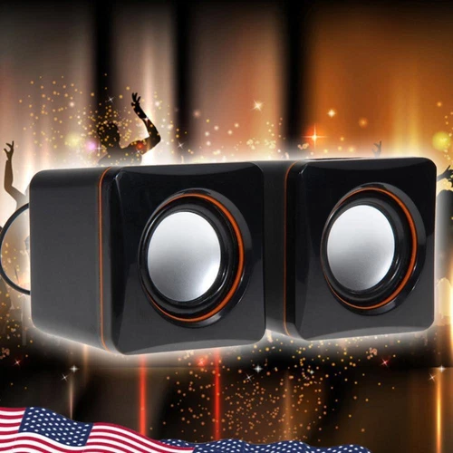 USB Computer Speaker Desktop Speaker Sound Box for Computers Laptops Desktop