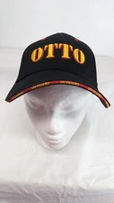 Black, Yellow & Red Otto UV Guard Baseball Cap, Trucker's Hat