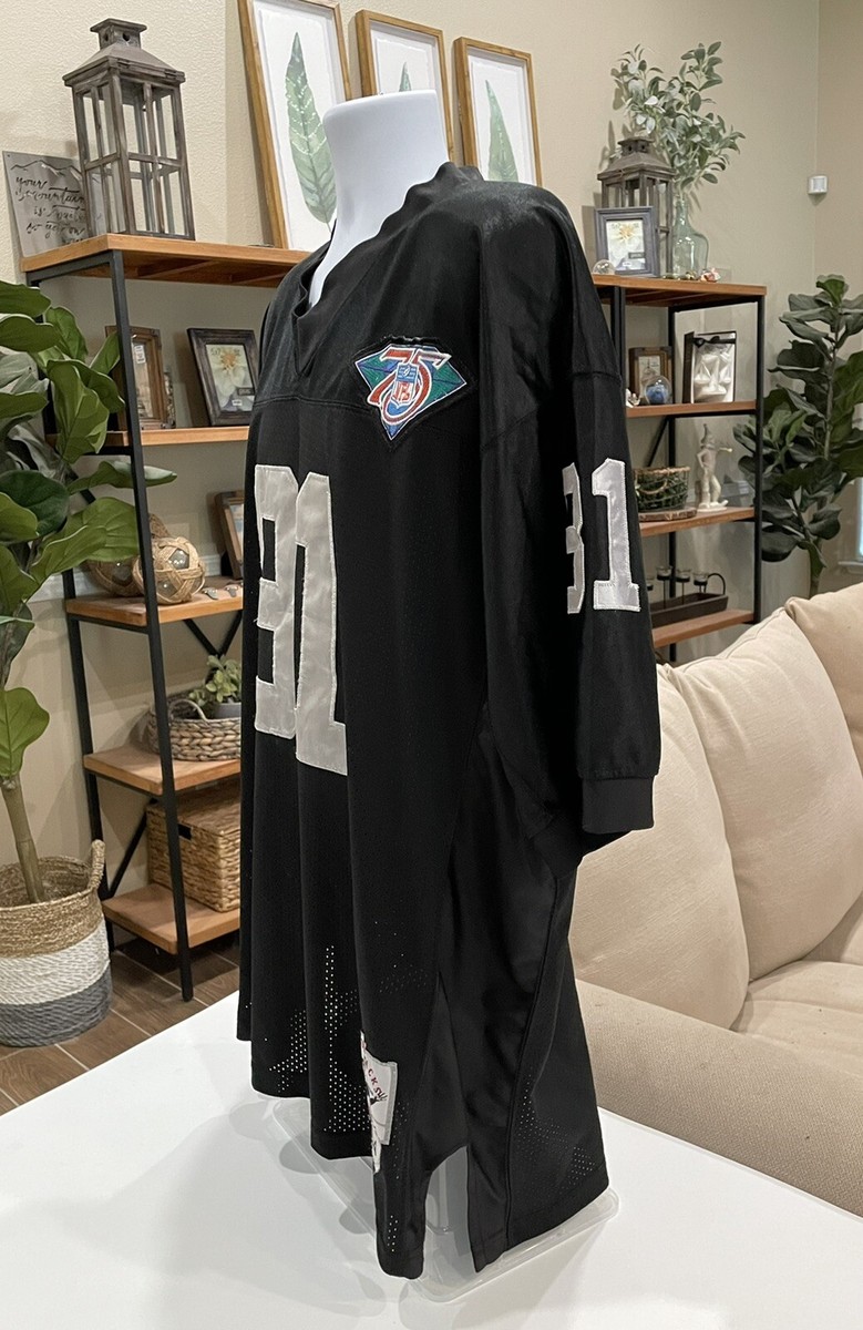 Mitchell Ness Raiders 1994 TIM BROWN 75th NFL PATCH Throwback