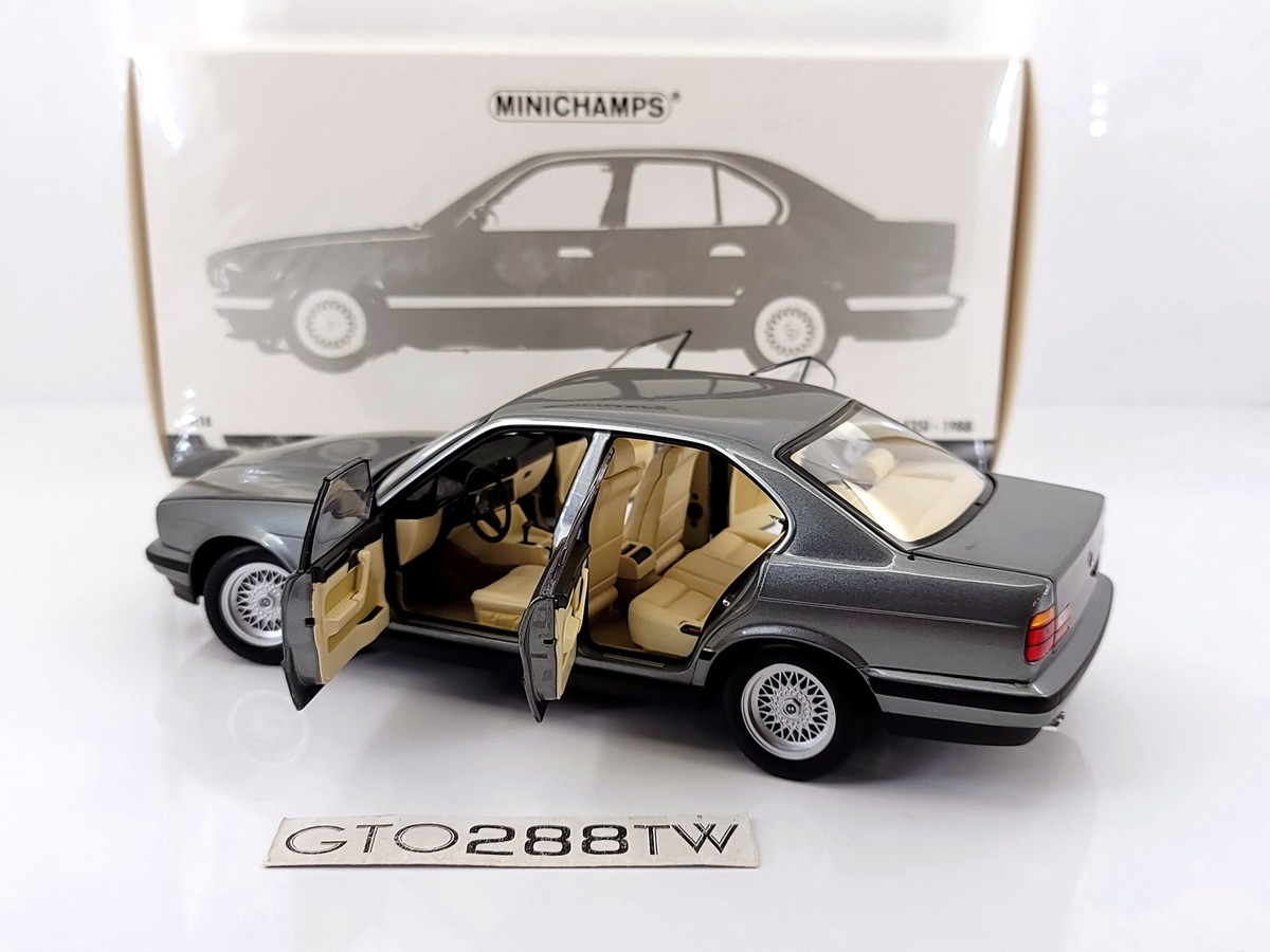 Minichamps 1:18 scale BMW 535i Sedan(E34) 1988(Grey Metallic