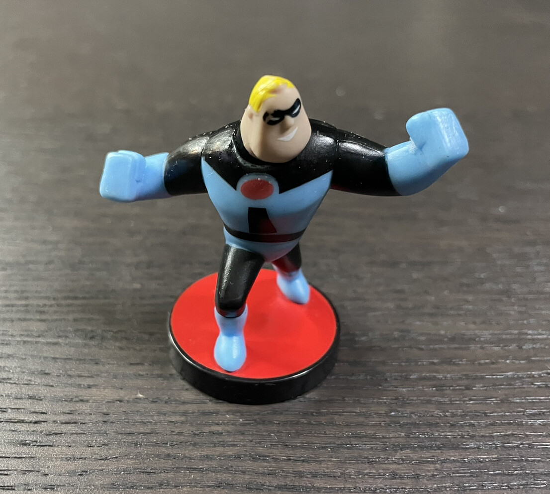 Disney Pixar Incredibles 2 Mr. Incredible Mini Figure Blue Glory
