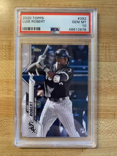 2020 Topps Luis Robert Rookie Card RC PSA 10