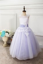 Flower Girl Dress Prom Wedding Birthday Pageant real picture custom belt lining