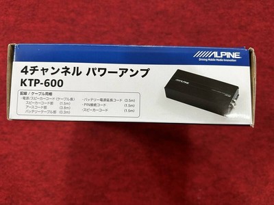 ALPINE KTP-600 Ultra-compact Power Amplifier For Automotive | eBay
