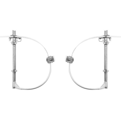 Front Left + Right Manual Window Regulator Compatible with Super 5 (5 doors) - Picture 4 of 7