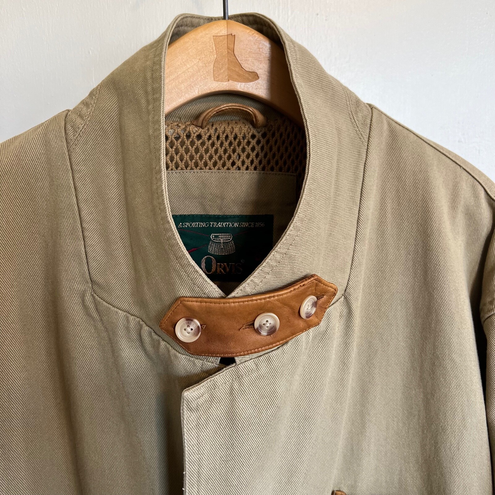 Men's ORVIS Zambezi Safari Jacket VINTAGE Twill Sport… Gem