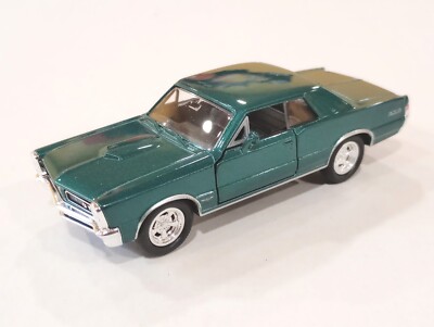 Welly 1/34 1965 Pontiac GTO, Green Diecast Metal Model (#42313) | eBay