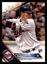 2016 Topps Update #US65a Byung-Ho Park Minnesota Twins RC