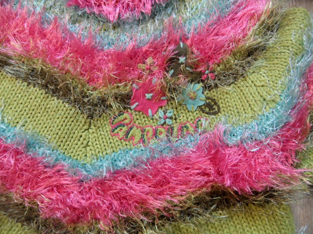 PAMPOLINA Gorgeous Soft Multicoloured Cosy Jumper Size 104 W. NEW ST817 image 2