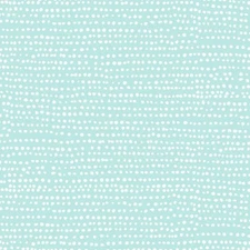 Feline Drive Fabric MOONSCAPE MINT Dear Stella Blender - Sold by the Yard