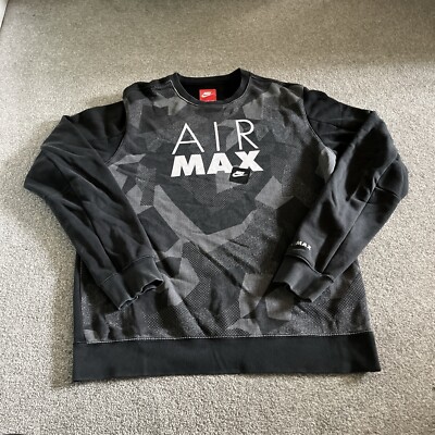 nike air max camo crew sweatshirt