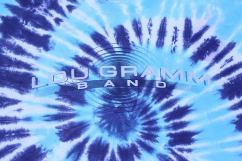 VTG The Lou Gramm Band Tour T-Shirt Tee XL Concert World Tie-dyed Y2K Foreigner - Picture 14 of 17