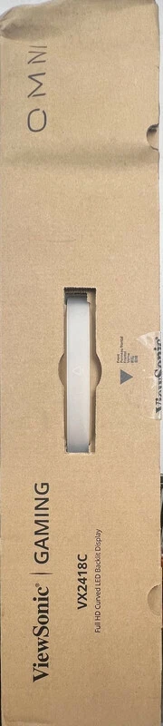 VIEWSONIC VX2418C 24" FULL HD CURVED LED BACKLIT DISPLAY - Image 3 of 4