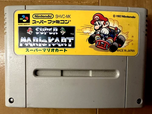 Super Mario Kart - Super Famicom (SNES) Games NTSC-J Japan (Cartridge Only)
