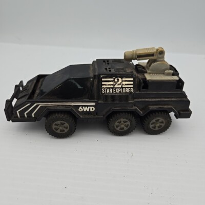 Vintage STAR EXPLORER 2 Friction Powered 6WD SPACE VEHICLE Lunar Rover No 108