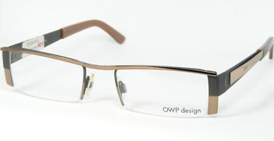 OWP Design 8540 690 Glänzend Tönend / Dunkelgrau Grau Brille 50-19-140mm (Noten)