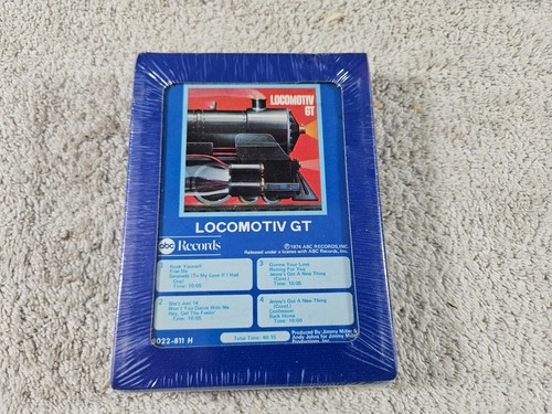 Locomotiv GT 8-track tape- Factory Sealed!