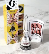 BENEFIT Ka-Brow Cream Gel Brow Color # 6 cool soft black ~ full size NIB
