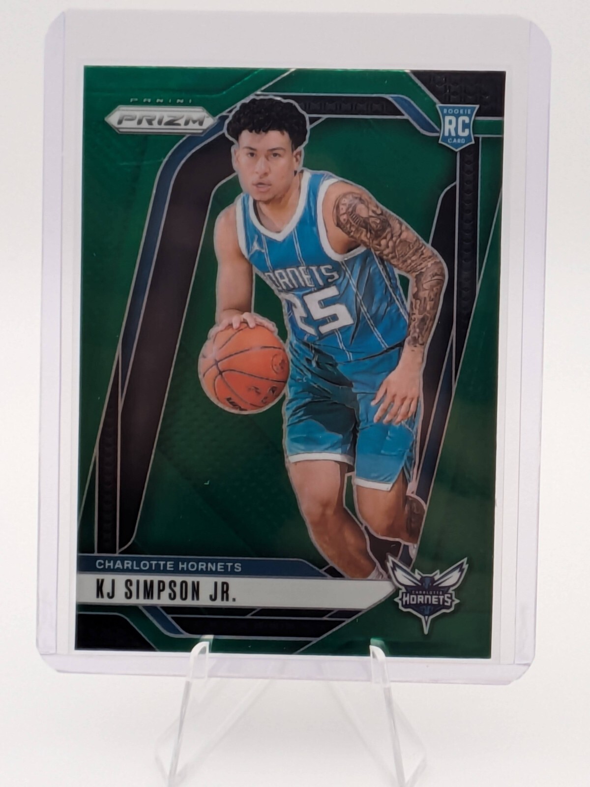 2024-25 Prizm- KJ Simpson Jr. #247 (RC) Green Prizm