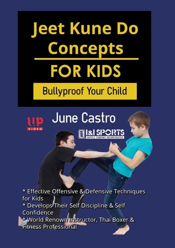 Jeet Kune Do for Kids Bullyproof Self Defense DVD June Castro - Picture 1 of 2